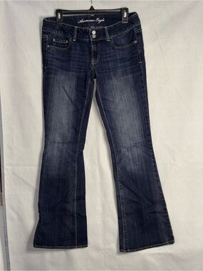 American Eagle Outfitters Dark Indigo Flare Jeans size 6